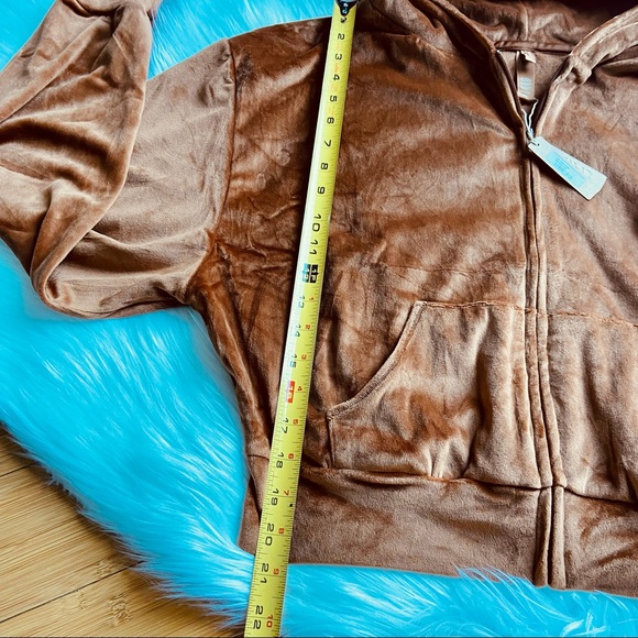 NWT Skims 2pc SET Velour Hoodie and Oversized Velour Jogger Pants in Copper - Picture 11 of 16